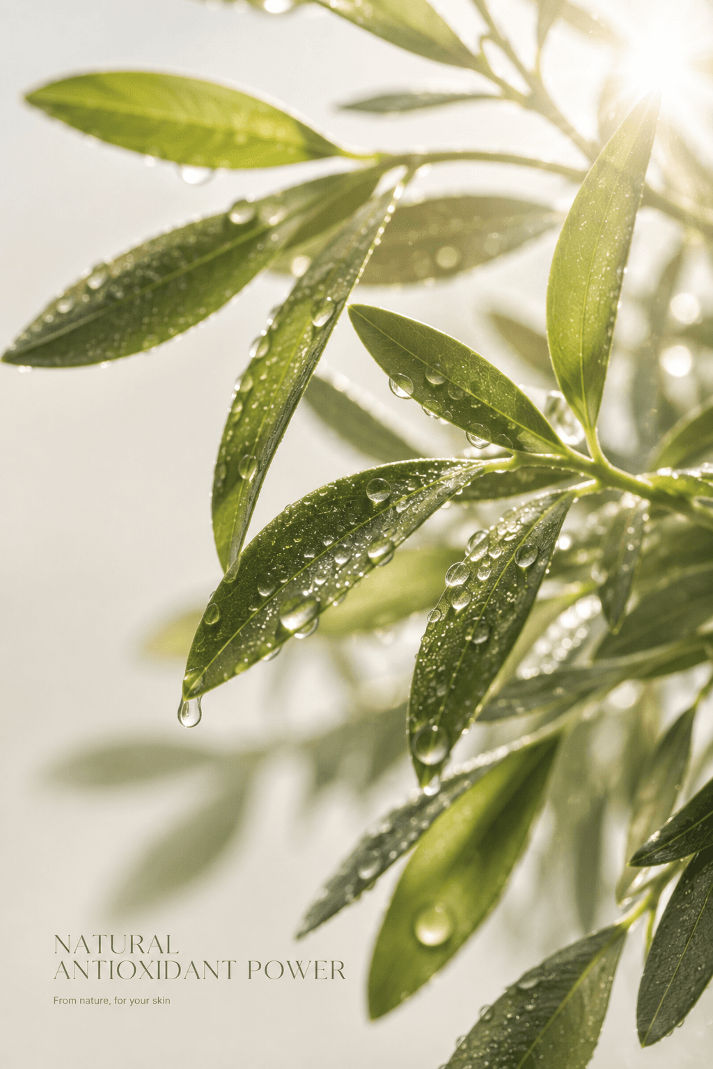 Botanical antioxidant Korean skincare ingredient visual