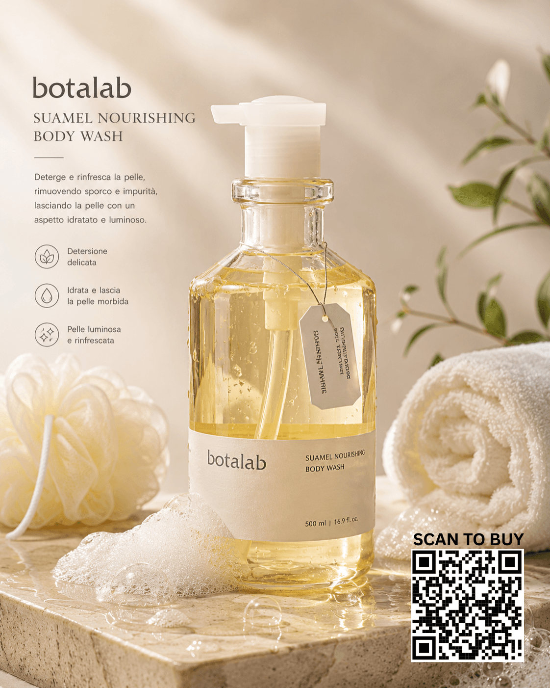Botalab Suamel Nourishing Body Wash